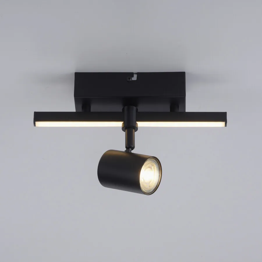 Lampa sufitowa BARIK 6523-18 - czarny