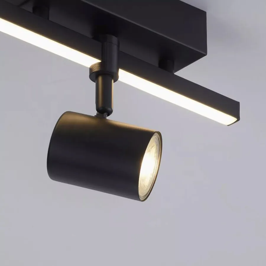 Lampa sufitowa BARIK 6523-18 - czarny