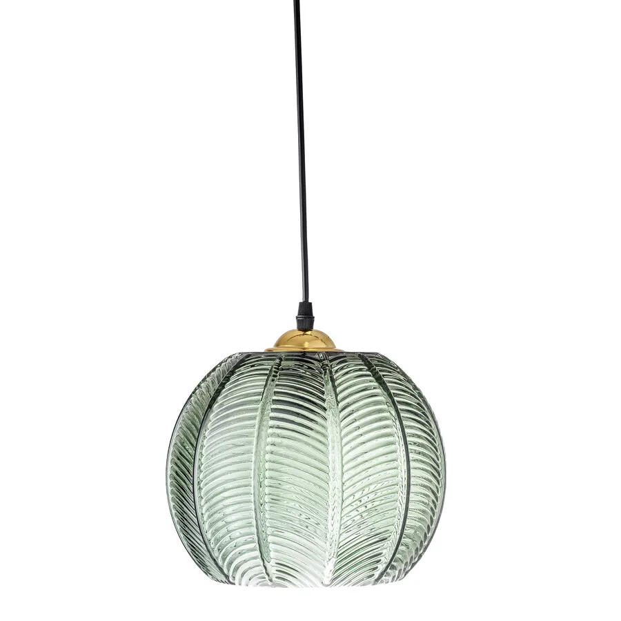 Lampa wisząca szklana ADAR - zielony