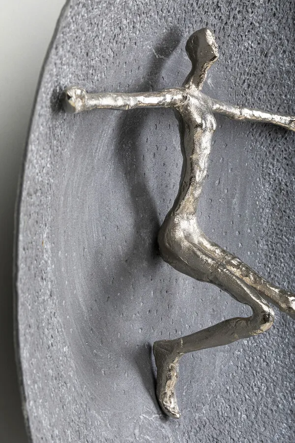 Dekoracja ścienna UMANO SILVER 60 - srebrny