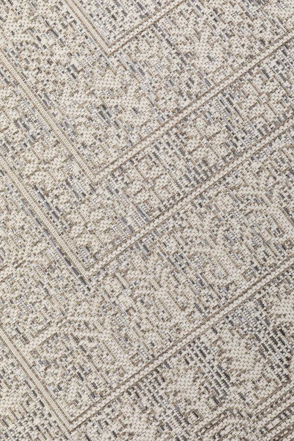 Dywan ogrodowy MEDAILLON 230x160 - beżowy