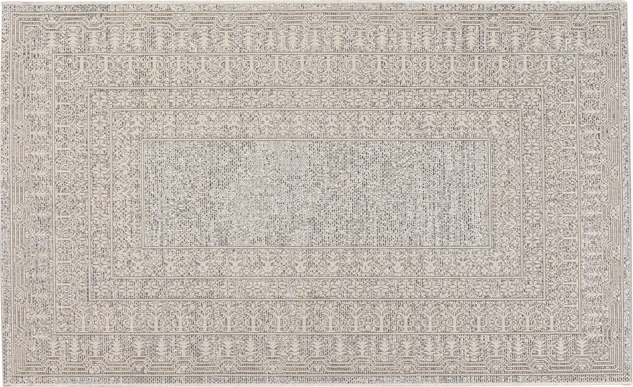 Dywan ogrodowy MEDAILLON 230x160 - beżowy