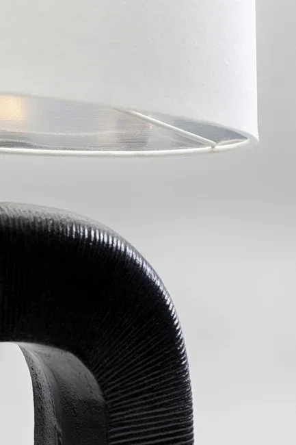 Lampa stołowa TUBE 79 - biały/czarny