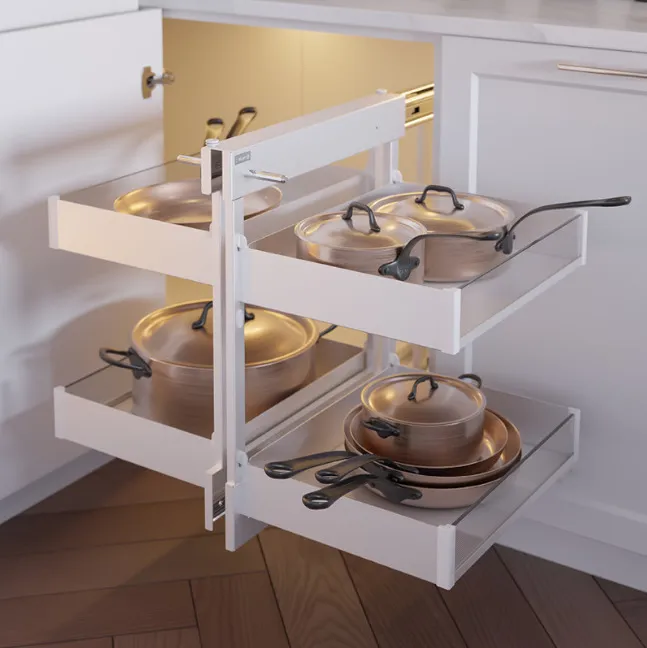 MAXIMA PURO Corner Comfort 800 prawy metal/szkło biały mat/bezbarwny