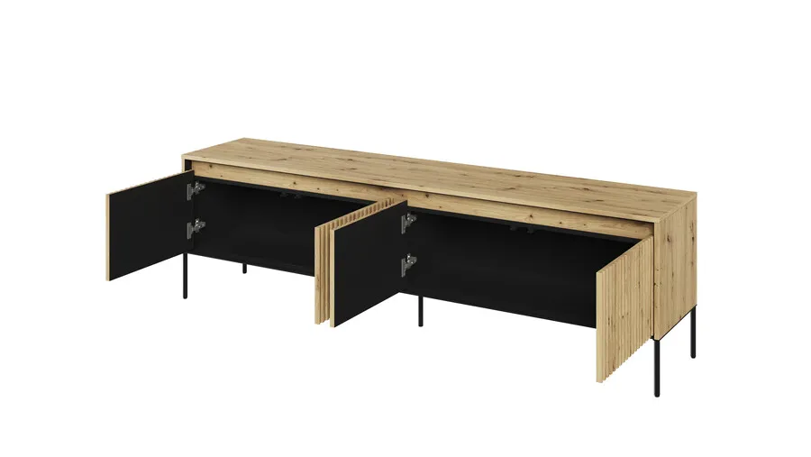 Szafka RTV TREND 193 cm TR-06 - dąb artisan