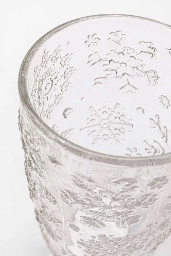 Szklanka wysoka ICE FLOWERS - transparentny