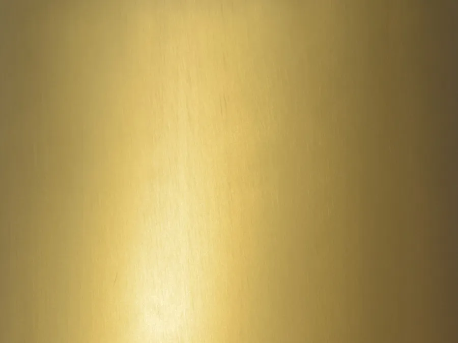 Donica metalowa 88296 30x70 - szczotkowany złoty