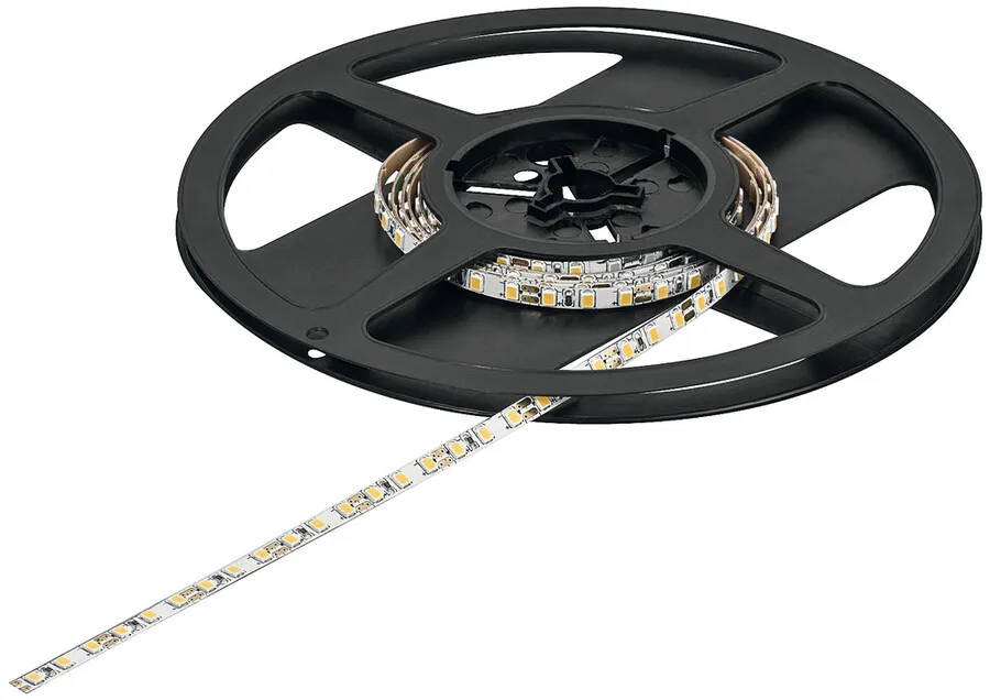 Taśma LED Häfele Loox5 2061, 12V, 5mm, 120LED/m, 9,6W/m, barwa ciepła 2700K, IP20, 5m