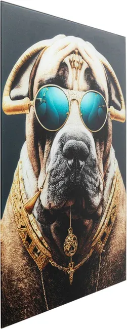 Obraz szklany FASHION DOG 60x80