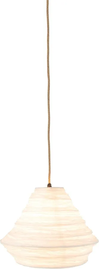 Lampa wisząca RAFIA - biały