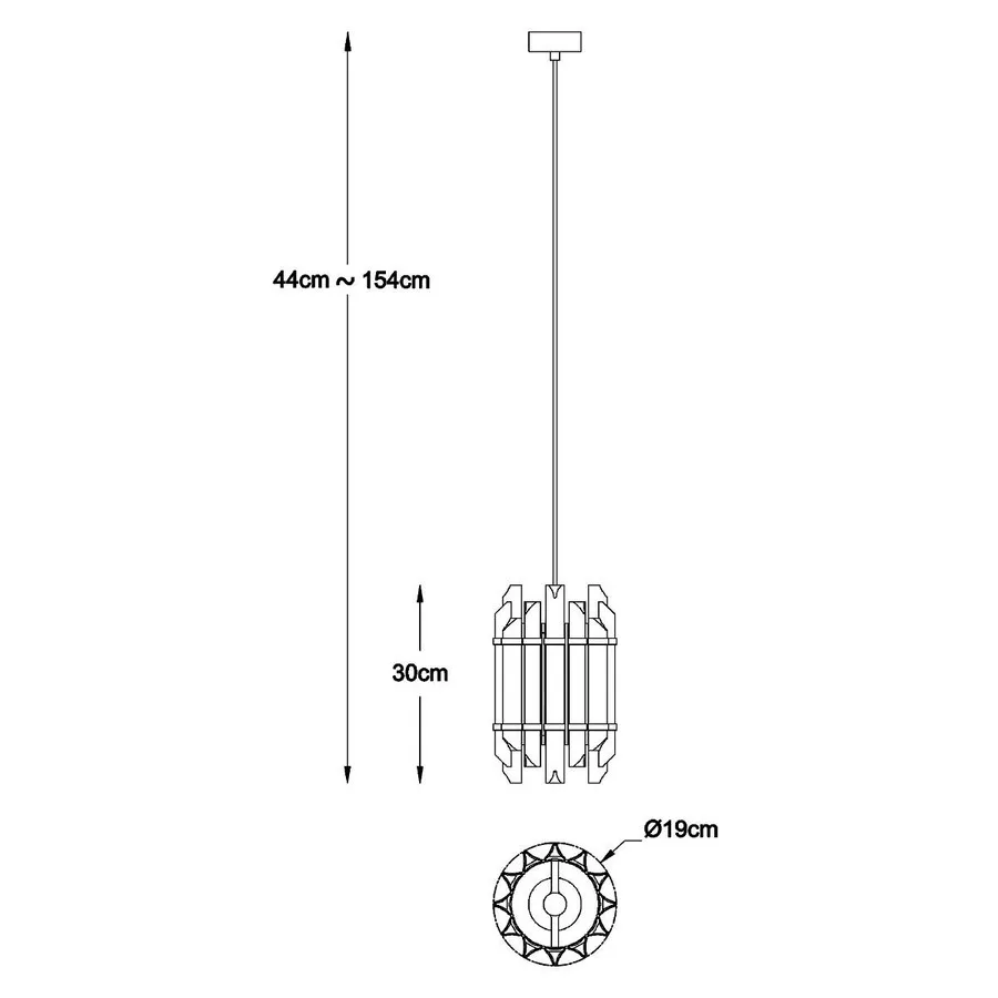 Lampa wisząca ALEXANDRIA P0556-01D-V7V7 - złoty