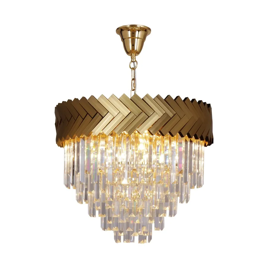 Lampa wisząca LYON 23910/9 - złoty