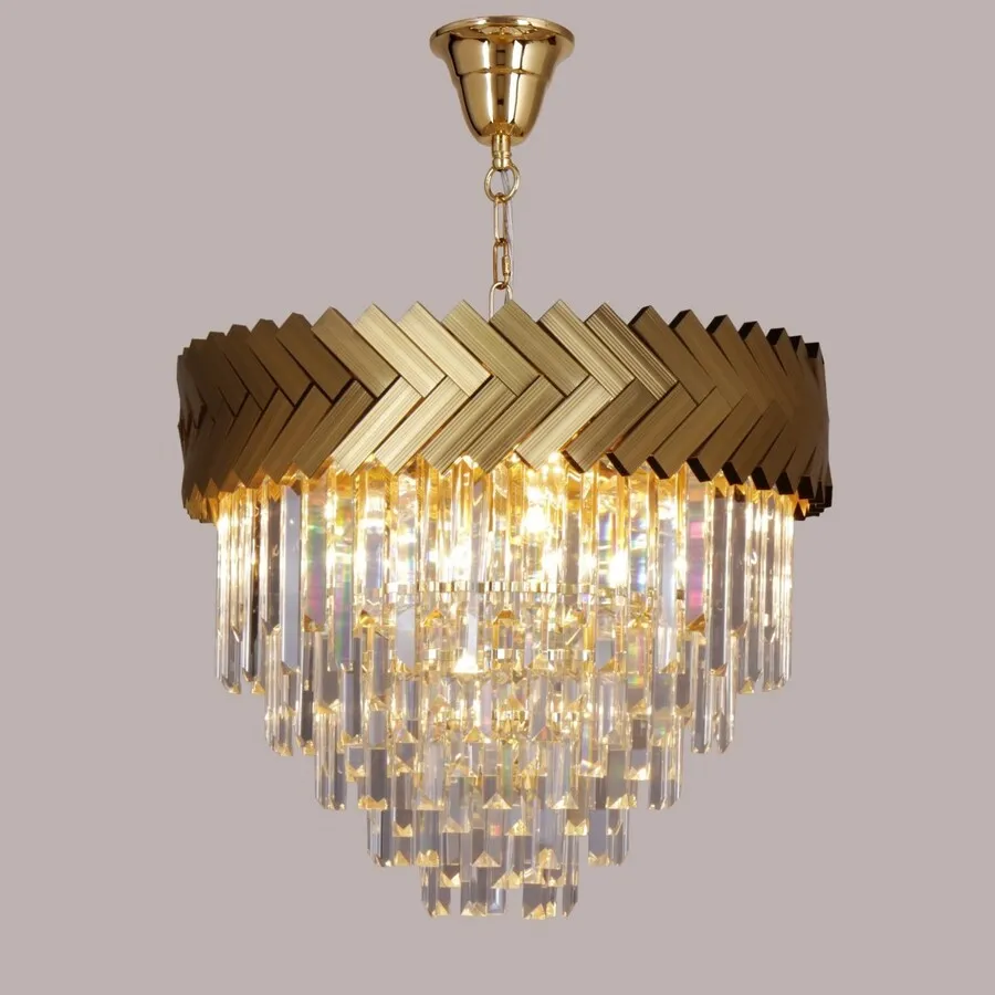 Lampa wisząca LYON 23910/9 - złoty