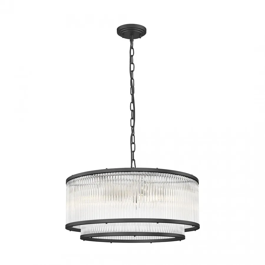 Lampa wisząca SERGIO P0528-06H-P7AC - czarny