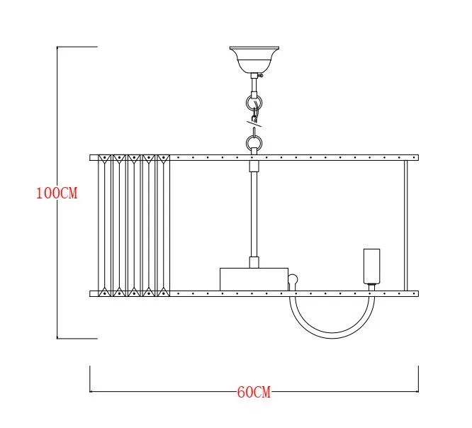 Lampa wisząca PARIS 1906/10 - złoty