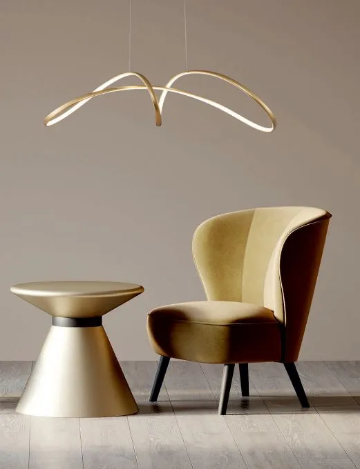 Lampa wisząca FERMI 20026P-GD - złoty