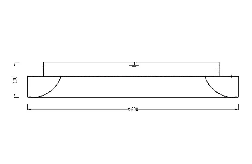 Lampa sufitowa CAMERON MX4019-1M-3BT - czarny