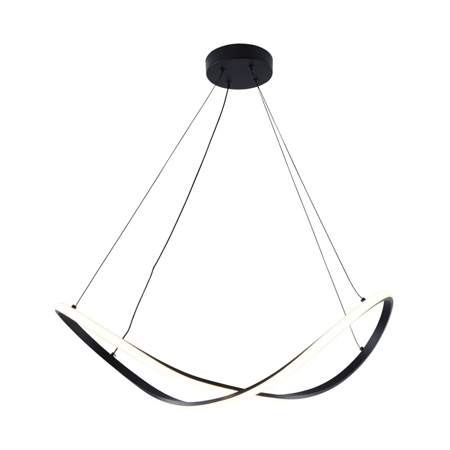 Lampa wisząca ERDA 19600P-BK - czarny