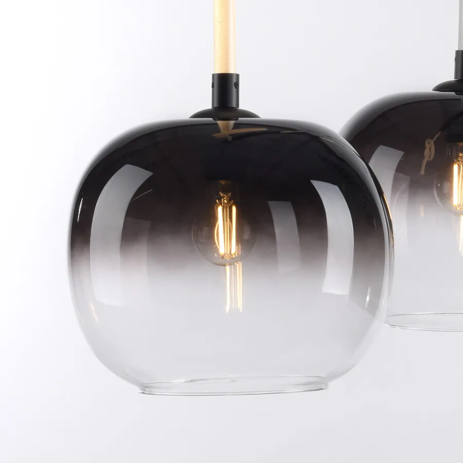 Lampa wisząca LUMA 2411-18 - czarny