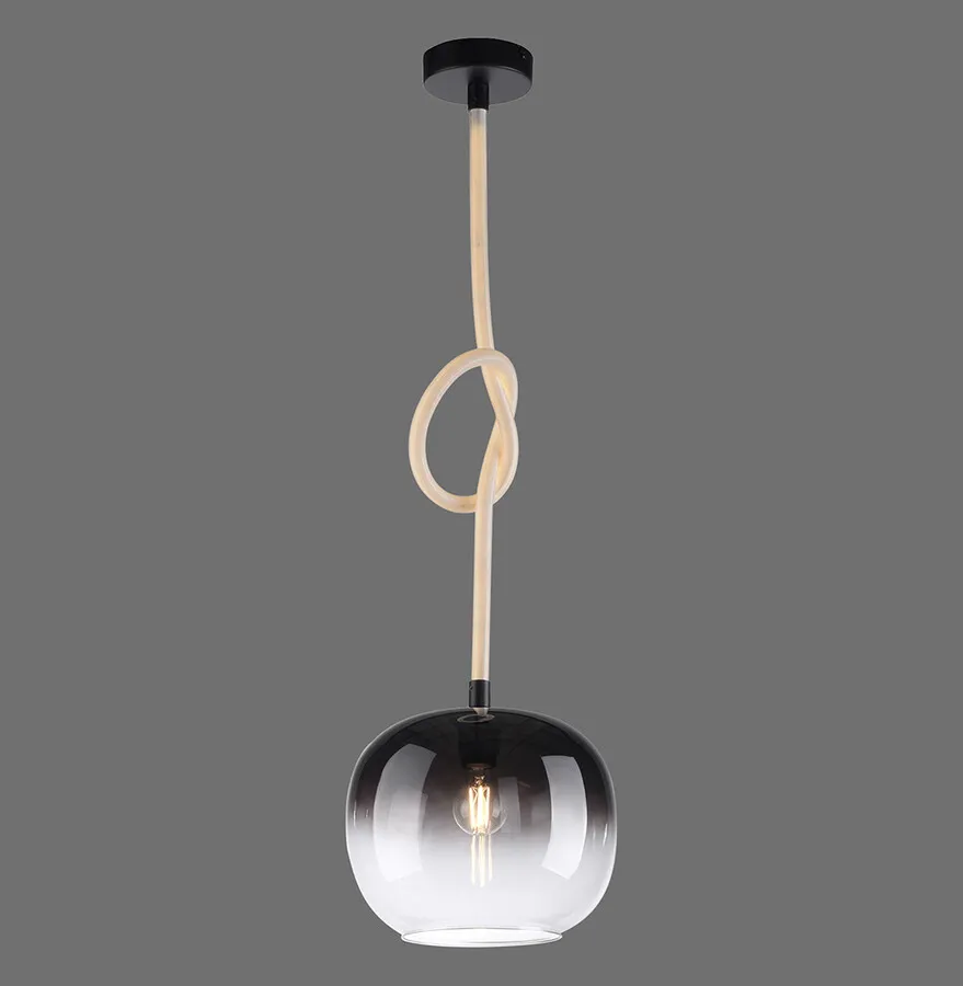 Lampa wisząca LUMA 2410-18 - czarny