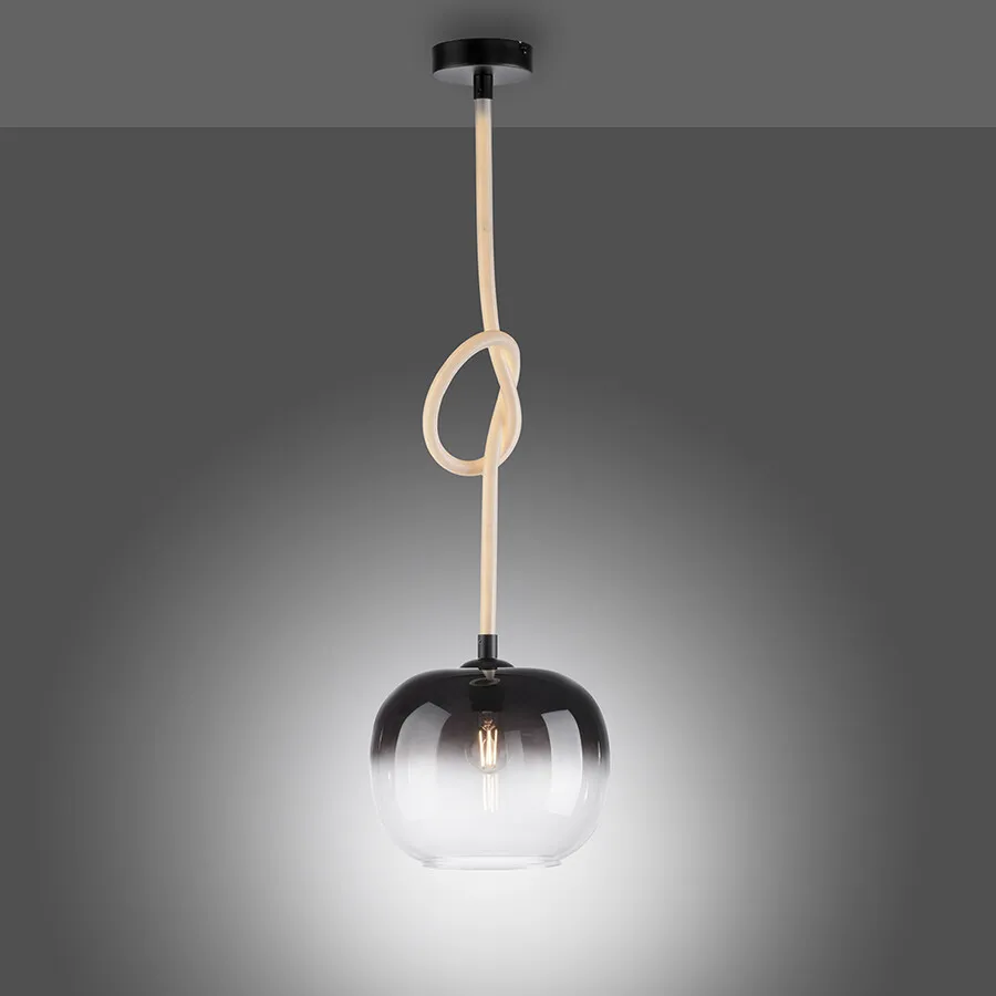Lampa wisząca LUMA 2410-18 - czarny