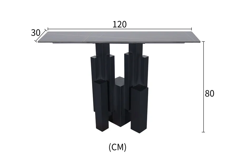 Konsola MODIG 120 cm - czarny