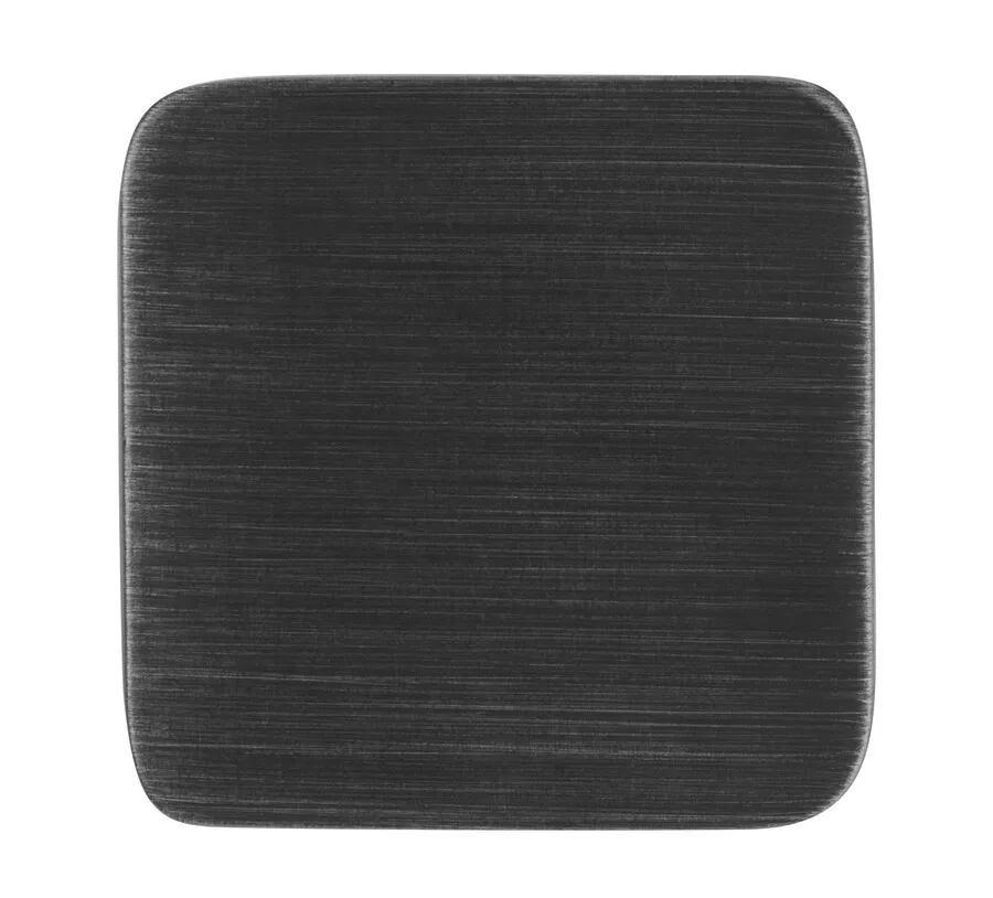 Gałka kwadratowa 2438 - żelazo szczotkowane / 33 mm