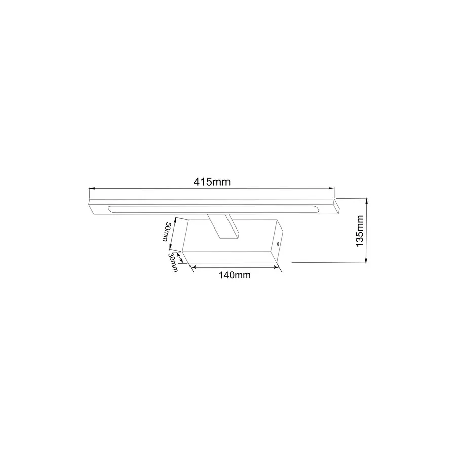 Kinkiet ALTER W89443-12W-CH - chrom