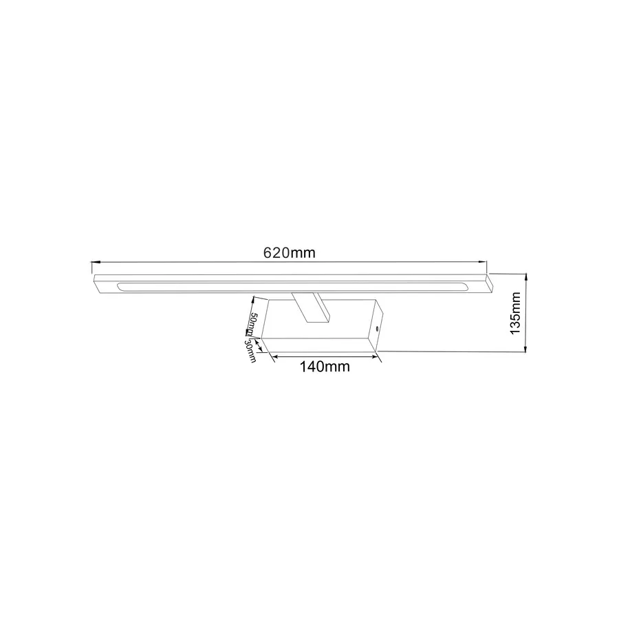 Kinkiet ALTER W89443-20W-CH - chrom