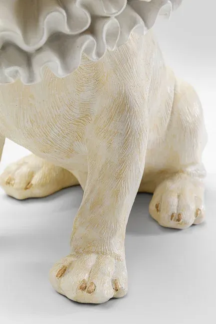 Figurka dekoracyjna KING DOG 33 - biały