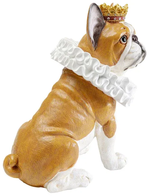 Figurka dekoracyjna KING DOG 29 - brązowy