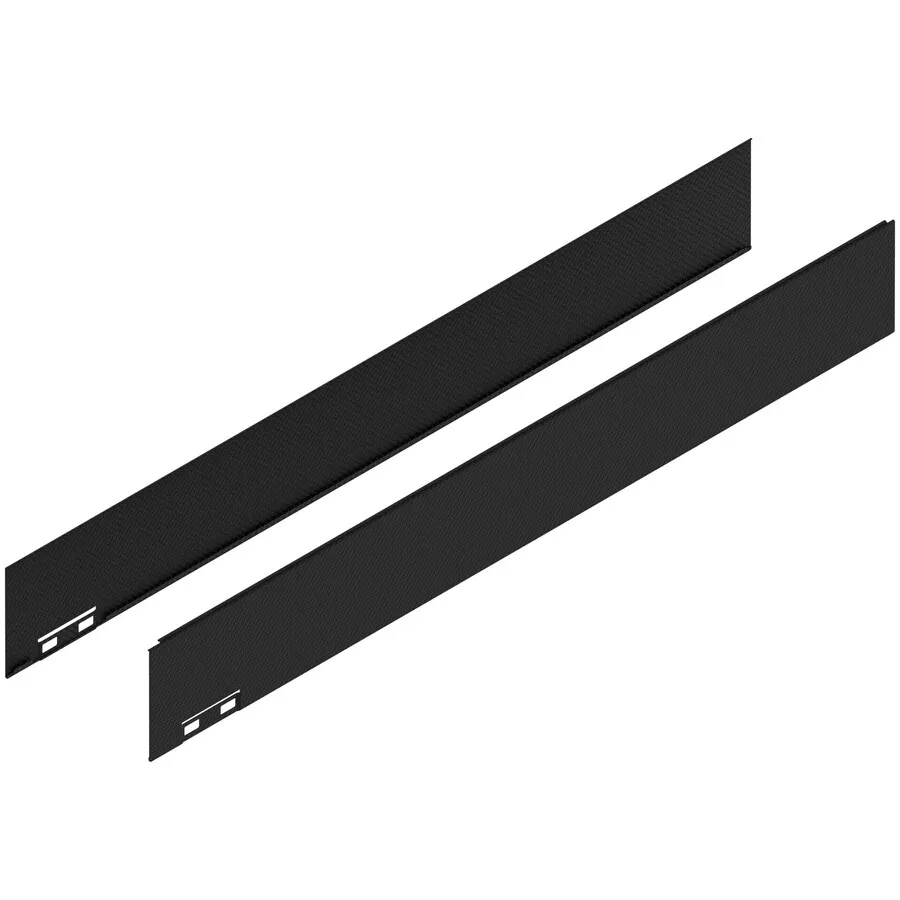 LEGRABOX Element dekoracyjny, wysokość M (90.5 mm), dł.=650 mm, prawy+lewy+czarny carb./carb.look*P/U: 20
