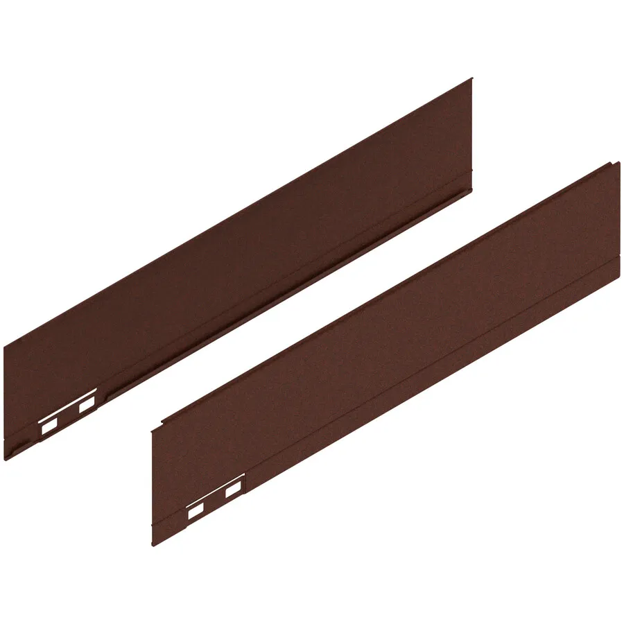 LEGRABOX Element dekoracyjny, wysokość M (90.5 mm), dł.=400 mm, prawy+lewy+noble rust*P/U: 20
