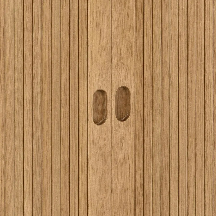 Komoda 2-drzwiowa LANGLEY 160 cm - dąb