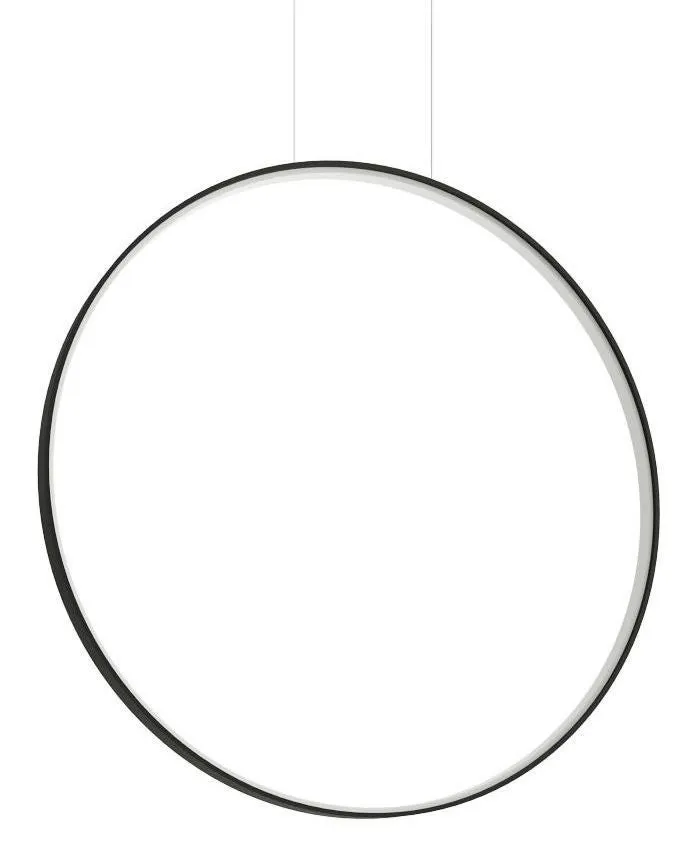 Lampa wisząca RIO 78 - czarny / 4000 K