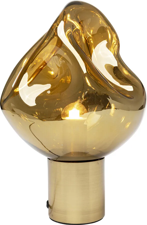 Lampa stołowa SUPERNOVA AMBER - złoty