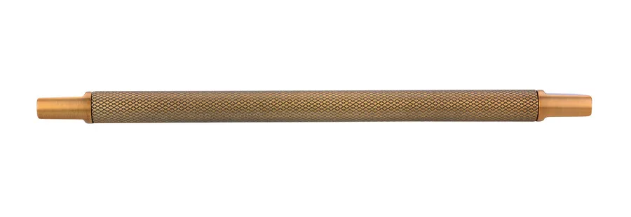 Uchwyt 2457 - mosiądz antyczny szczotkowany patynowany / rozstaw 192 mm