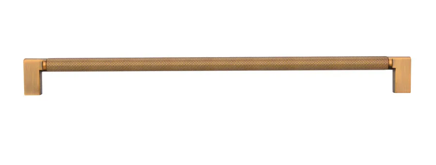 Uchwyt 2457 - mosiądz antyczny szczotkowany patynowany / rozstaw 320 mm