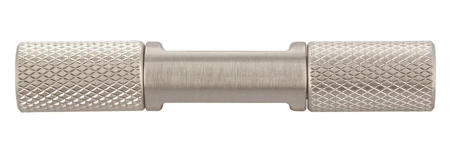Gałka 2509 - efekt matowej stali szlachetnej / 72 mm