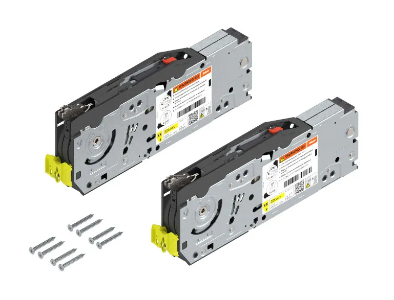 AVENTOS HF TOP do frontów uchylno - składanych, siłownik (zestaw), współczynnik mocy=2700-13500 przy 2 szt., na wkręty, odpowiedni do SERVO-DRIVE+cynkowana*P/U: 1