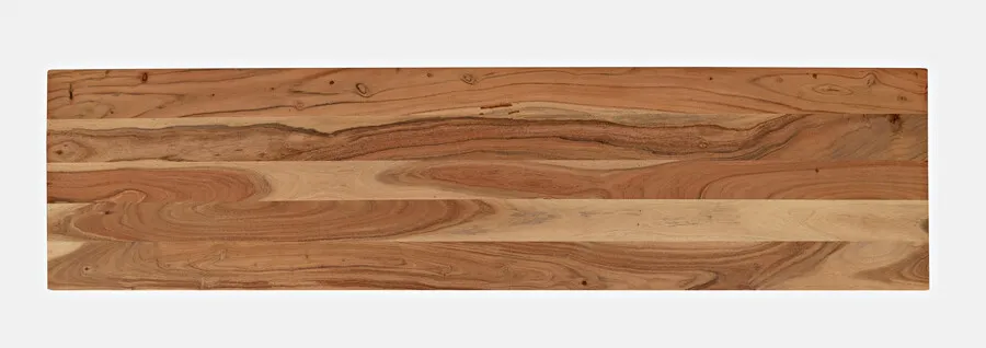 Komoda drewniana 3-drzwiowa AVOLA - naturalny