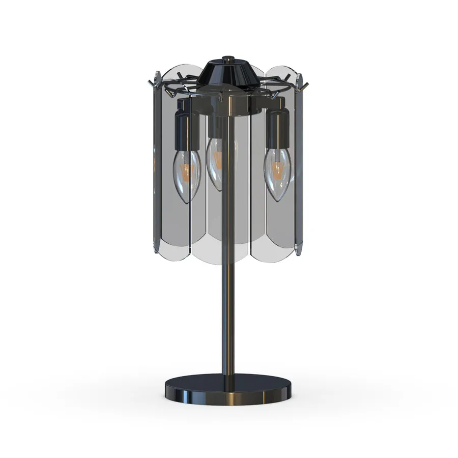 Lampa stołowa NIRA MT3523-3S-EBCN - czarny