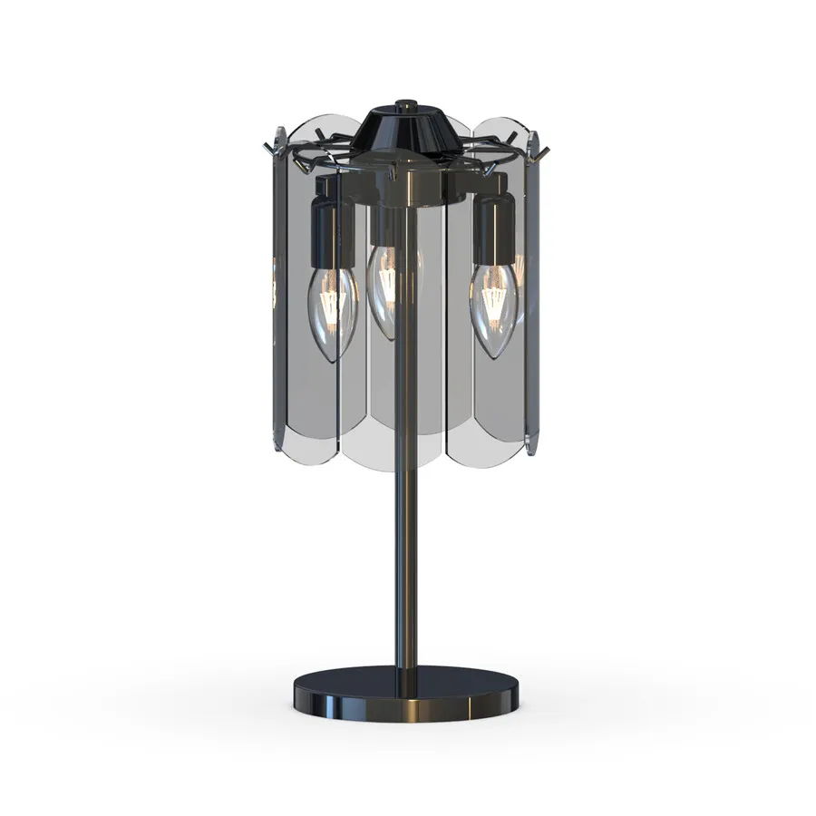 Lampa stołowa NIRA MT3523-3S-EBCN - czarny