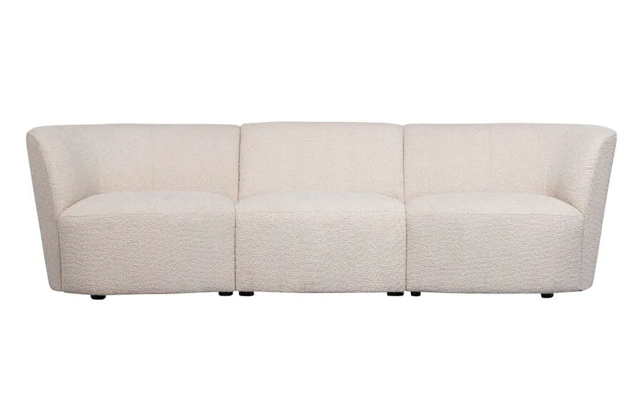 Sofa 3-osobowa COCO - boucle kremowy