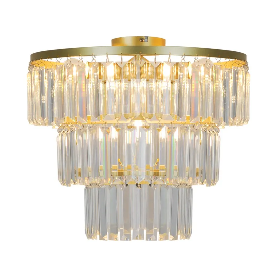 Lampa sufitowa TIFANNY P17127-4-GD - złoty