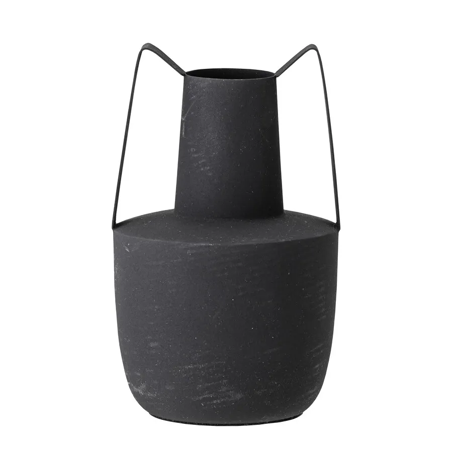 Wazon metalowy ITAMAR - czarny