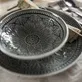 Talerz głęboki SICILIA MANDALA - szary