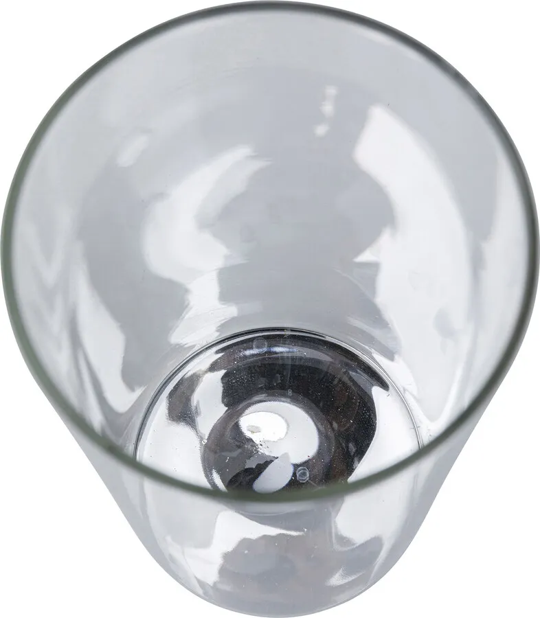 Szklanka ELECTRA 520 ml - transparentny/srebrny