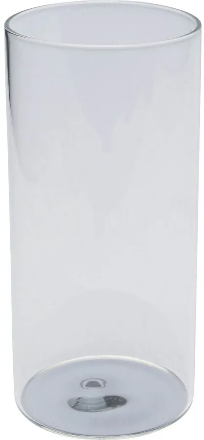 Szklanka ELECTRA 520 ml - transparentny/srebrny