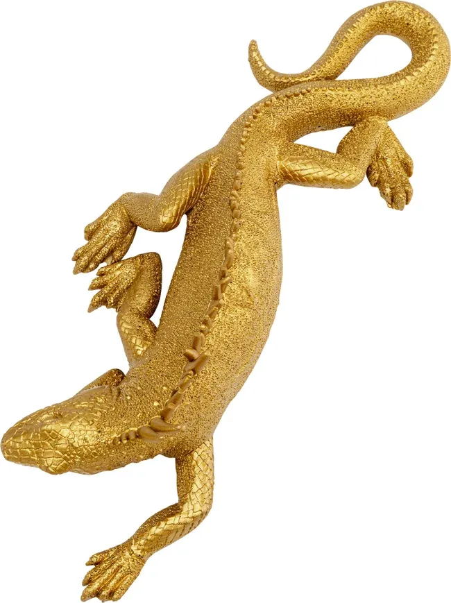 Dekoracja ścienna LIZARD - złoty